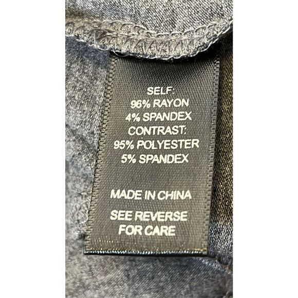 RED by Buckle Lace V-Neck Bodysuit Women’s L Gray - Picture 9 of 11